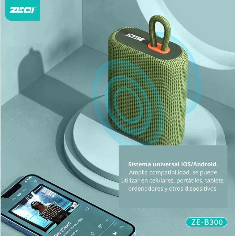 Parlante Inalámbrico Bluetooth | ZEQI